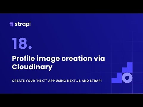 Profile image creation via Cloudinary