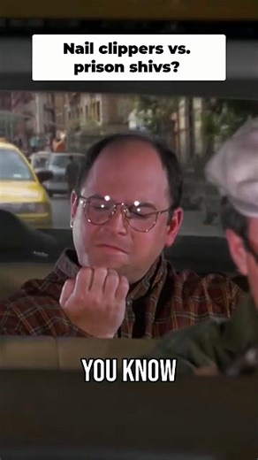 George defends his nail biting on Seinfeld