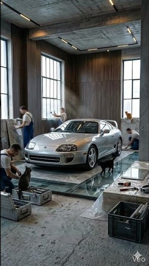 Living with a Legend: Supra MK4 Room Setup 🏠🏎️ #beforeandafter #viral #trending