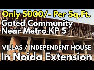 Affordable Villa & Plot Investment in Sector 10, Noida Extension | ₹5,000 sq ft Deal