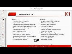 DATAMINE RM I: GEOREFERENCING OF SECTIONS 🗺️