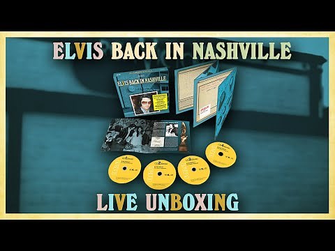 Elvis - Back In Nashville - Live Unboxing