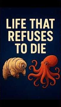 Life That Refuses to Die: Why Tardigrades & Octopuses Are Extremophiles 🐙🔬