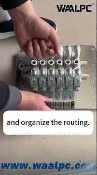 How to Install a Simple Control Cabinet for Industrial Automation, Step by Step.