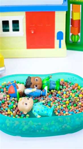 Satisfying with Unboxing & Review Cocomelon Candy Swimming Pool Toys ASMR