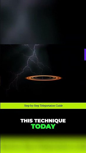 Teleportation Technique: Step-by-Step Guide for Manifestation