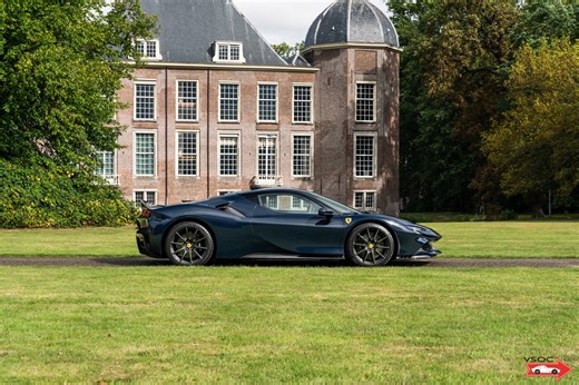 2021 Ferrari SF90 - New price! SF90 'Assetto Fiorano' - 1st owner, only 1.525 km. Blu Pozzi & Full carbon!