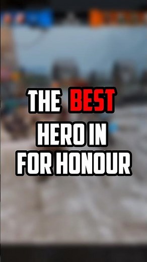 The BEST hero you should use in for honour dominion! #forhonor