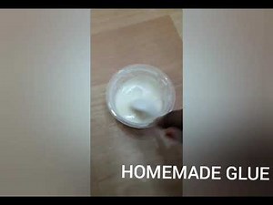 Homemade white glue using maida easy recipe long storable