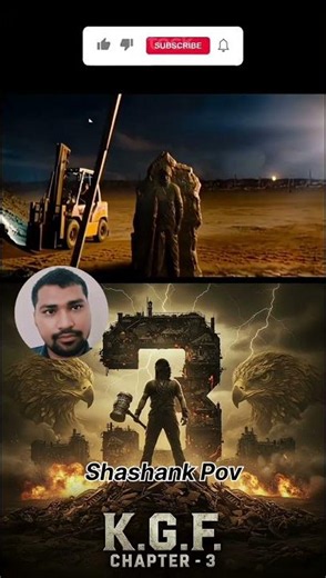Algorithm❗💀 Shashank POV 🔥KGF Chapter - 3 (2026) - Official Trailer