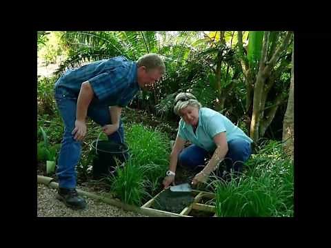 DIY: Making garden pavers in-situ
