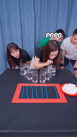 Color Straw Challenge! 🟢🔴🥵👻🤣 | Christie Webster