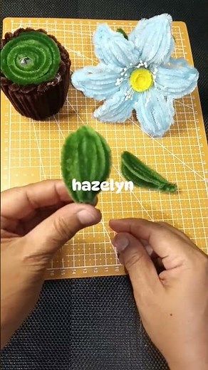 Fuzzy Wire Leaf Tutorial