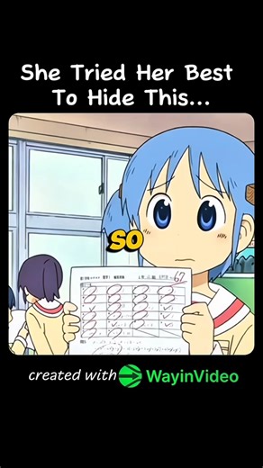 The Funniest And Most Painful Test Score Reveal Ever 😂#anime#shorts