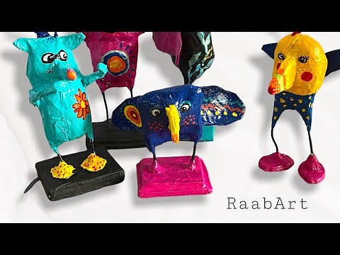 Part 2: Papier-mâché Figures