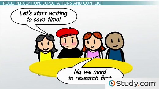 Roles of Group Members: Perceptions, Expectations & Conflict