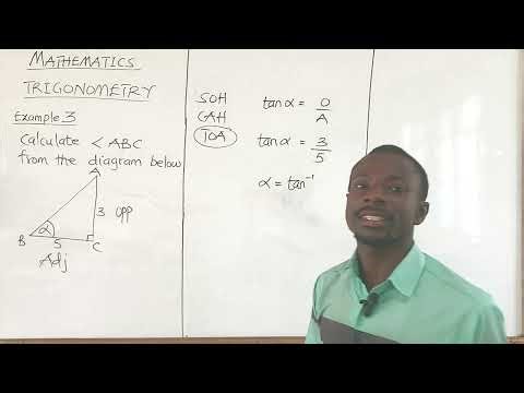 TRIGONOMETRY Lesson three: Application of Trigonometry (The Ladder 🪜 Problem )