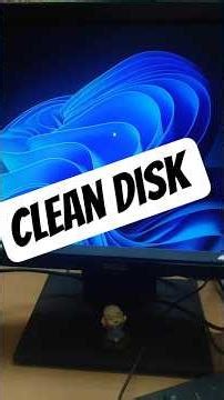 Clean Disk 🔥| Day-0860| Windows Tips #techreels #reel #short #windows11tips #window11