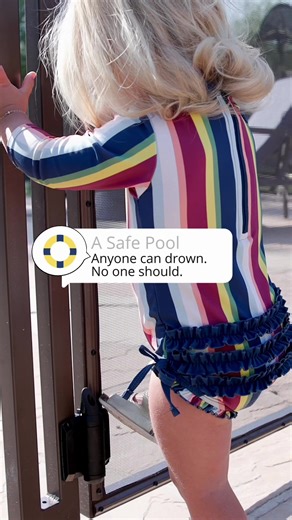 A Safe Pool’s mission is simple: prevent drownings because anyone can drown, not just children. 👶🏼👦🏼👧🏻 Our removable, customizable mesh fencing and additional layers of protection are designed to reduce risk for everyone. Unfortunately, no one is immune to drowning, which is why every layer of safety matters. #asafepool #drowningsafety #poolsafety #familyprotection #layersofprotection