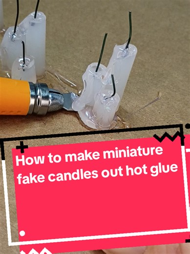 Handmade Miniature Drippy Candles Tutorial