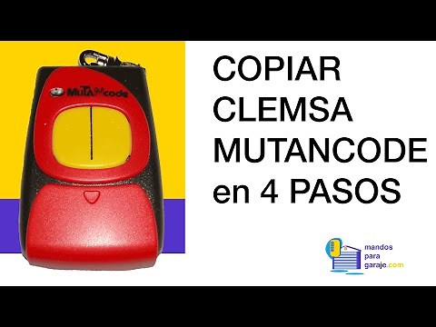 [TUTORIAL] Cómo COPIAR su CLEMSA MUTANCODE con HR MULTI 3 ✅ | mandosparagaraje.com