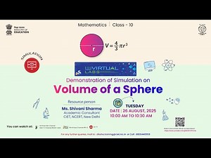 Demonstration of Simulation on Volume of a Sphere