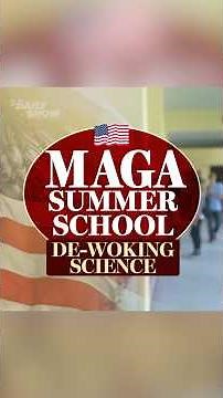 Welcome back to MAGA Summer School! Today's lesson: De-woking global warming! #MAGASummerSchool