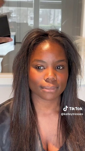 Middle Part Closure Sewin Tutorial for Natural Hair