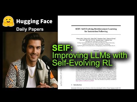 SEIF: Improving LLMs with Self-Evolving RL