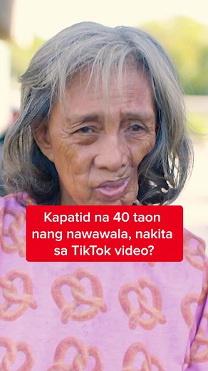 Kapatid na 40 taon nang nawawala, nakita sa TikTok video? #KMJS #SocialNewsPH #NewsPH