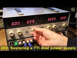 203 - Restoring a TTI dual power supply