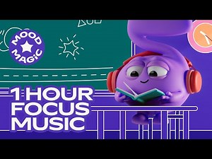 Calming Study & Reading Music ✨ 1 Hour Calming Mix for Classroom Concentration w/ Mely