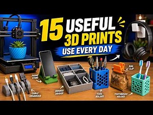 5 3D Printed Ideas You’ll Actually Use Every Day