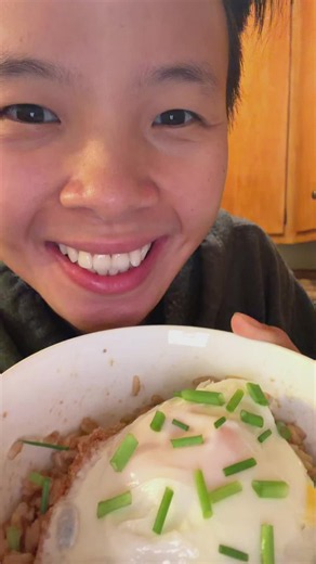 Brown Rice Breakfast Bowl with Tamari & Eggs