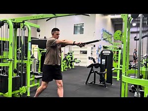 Cable Face Pull to External Rotation