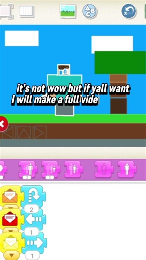 I Made Minecraft in ScratchJr #Scratch #Minecraft #Shorts #PixelScratch #Scratch #pixelcraft