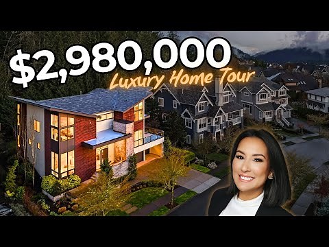 $2.98M Luxury Home in Issaquah, Washington | House Tour