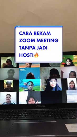 Cara Rekam Zoom Meeting Tanpa Menjadi Host!🔥