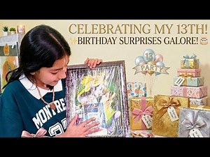 "Birthday vibes unlocked! 🎁 Come unbox the surprises with me and see what made my day extra special!