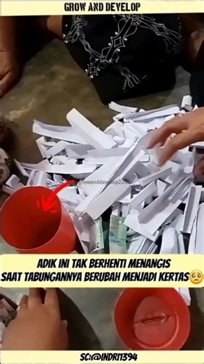 These 2 Kids Can't Stop Crying After Their Savings Turned Into Paper‼️