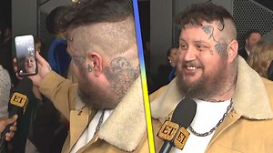 221K views · 10K reactions | Jelly Roll explains why his mom couldn't make it to the event and spontaneously FaceTimes her from the red carpet! Plus, he dishes on his upcoming Super Bowl commercial, calling it an 'unreal' experience. | Entertainment Tonight | Facebook