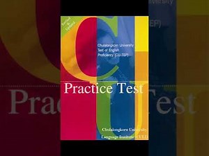 CUTEP Book1 Practice Test 1