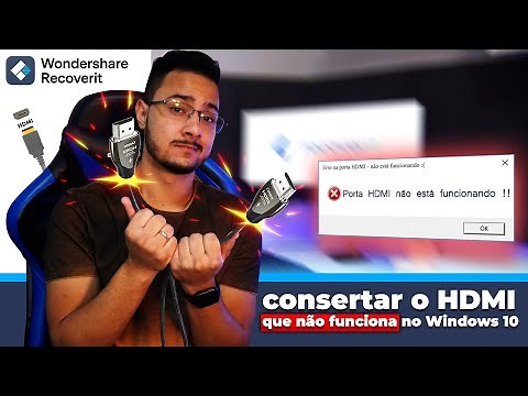 Como consertar o HDMI que não funciona no Windows | Wondershare Recoverit