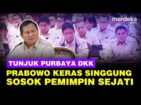 Keras Prabowo Tunjuk-Tunjuk Depan Purbaya & Para Menteri, Singgung Sikap Pemimpin Sejati