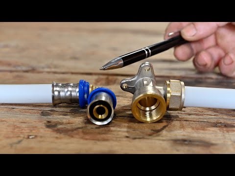 Plumbing with Multilayer Tubes and associated connection methods