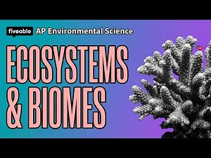 AP Environmental Science CRAM – Ecosystems & Biomes