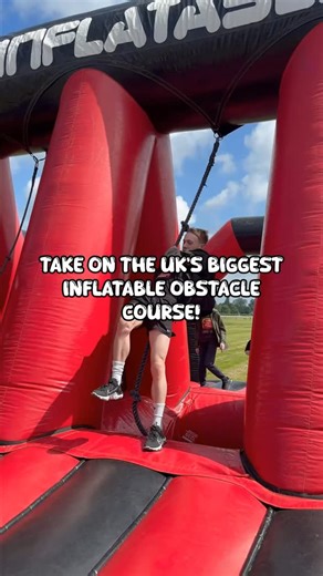 It’s YOUR 🫵 time to book the UK’s BIGGEST #Inflatable #Obstaclecourse 🤩 Save up to 50% 🥳 | UK Running Events