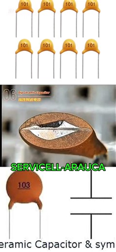 Lo que hay dentro de un componente electrónico cuando lo cortan