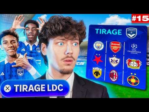 BORDEAUX DÉCOUVRE LA LIGUE DES CHAMPIONS ! ⭐😱 | CARRIÈRE MANAGER FC26 #15