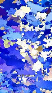 If you look at Quartz Crystal under the microscope - something AMAZING happens!